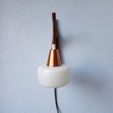 Glass and wood applique