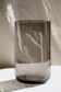 Vase mouth-blown glass 50s