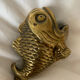 Bronze ashtray fish shaped