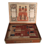 Jeu de construction ancien Richter & Cie. en pierre