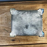 Silver metal jewelry box