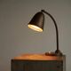 Art Deco table lamp in patinated brass from the 1930s.