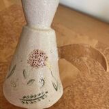 Handcrafted pitcher with floral motif