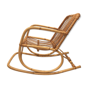 Rocking chair rotin fauteuil d'occasion