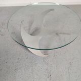 Table basse "Propeller" par Knut Hesteberg pour Ronald Schmitt, années 70