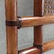 Traditional bamboo and cane headboard, 70's