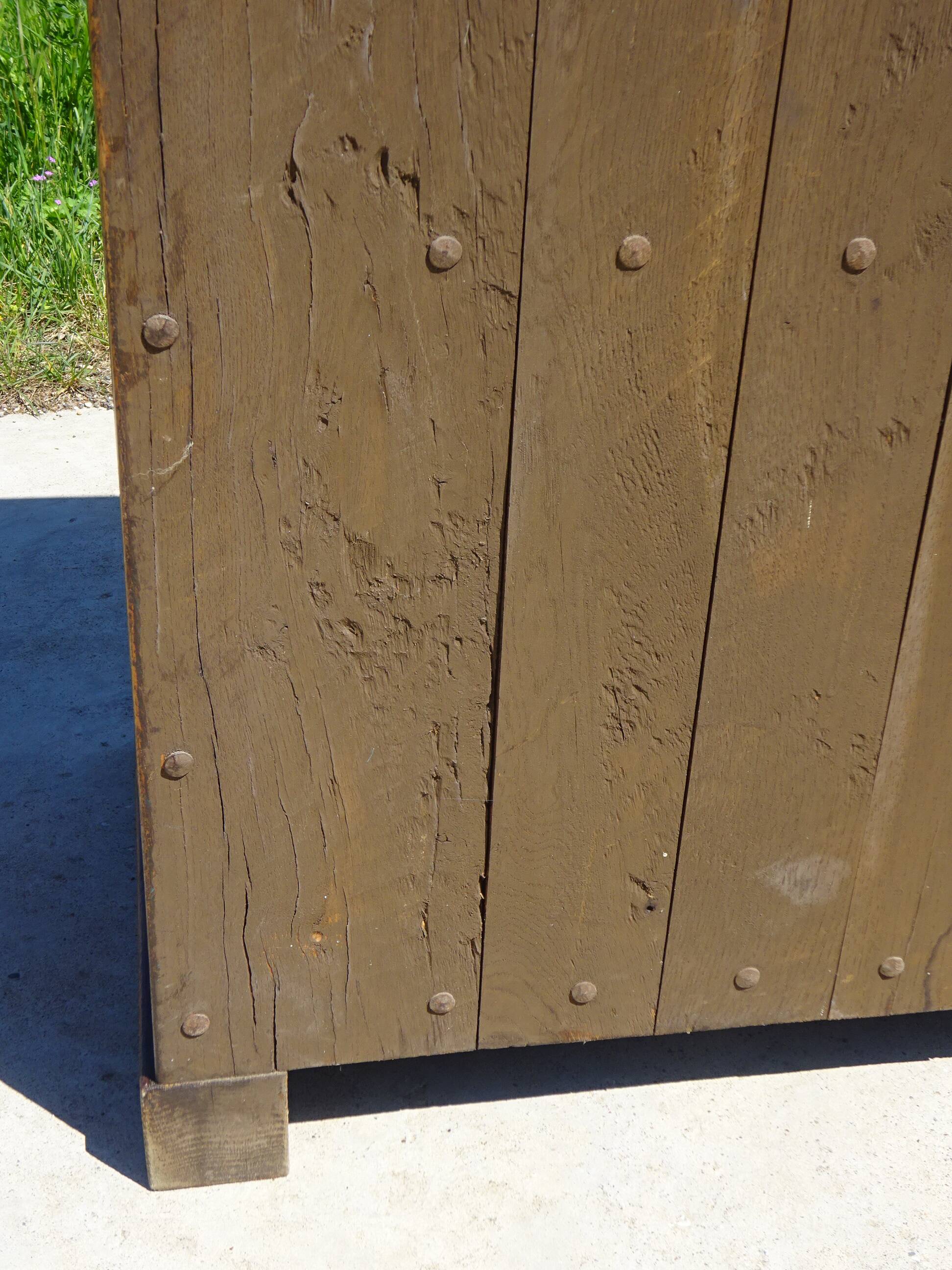 Shallow old Tuscan buffet