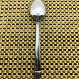 Silver-plated dessert spoon from Christofle, Aria model
