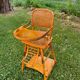 High chair from the early 20th century