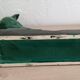 Set of green Art Deco ceramics - Large Pheasant & Shepherd Dog Vinta