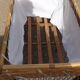 Rattan children's basket bed
