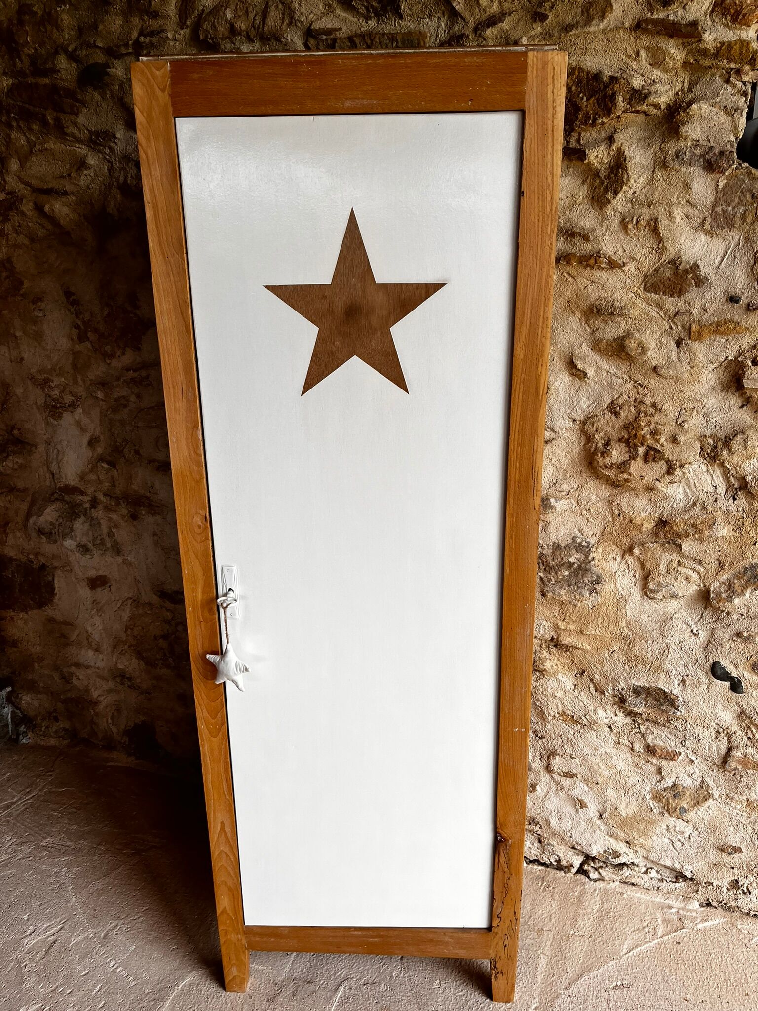 Small wooden wardrobe