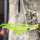 Art Deco ceiling light by A. Delatte in Ouraline