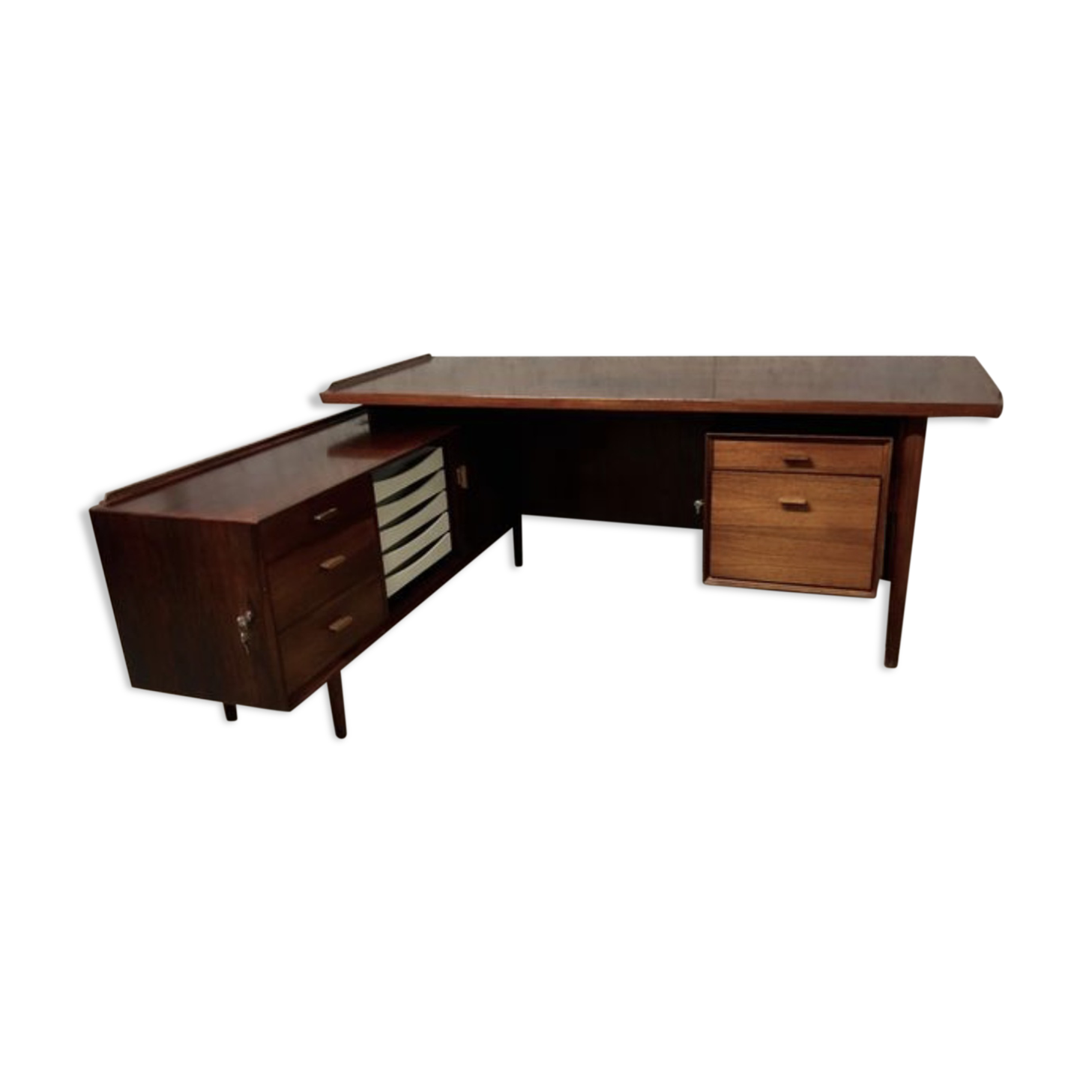 Bureau danois en palissandre par Arne Vodder pour Sibast Møbler
