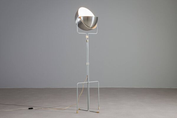 Evert Jelle Jelles lampe sur pied Eclipse RAAK Amsterdam Pays-Bas 1964