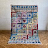 Multicolored Berber carpet
