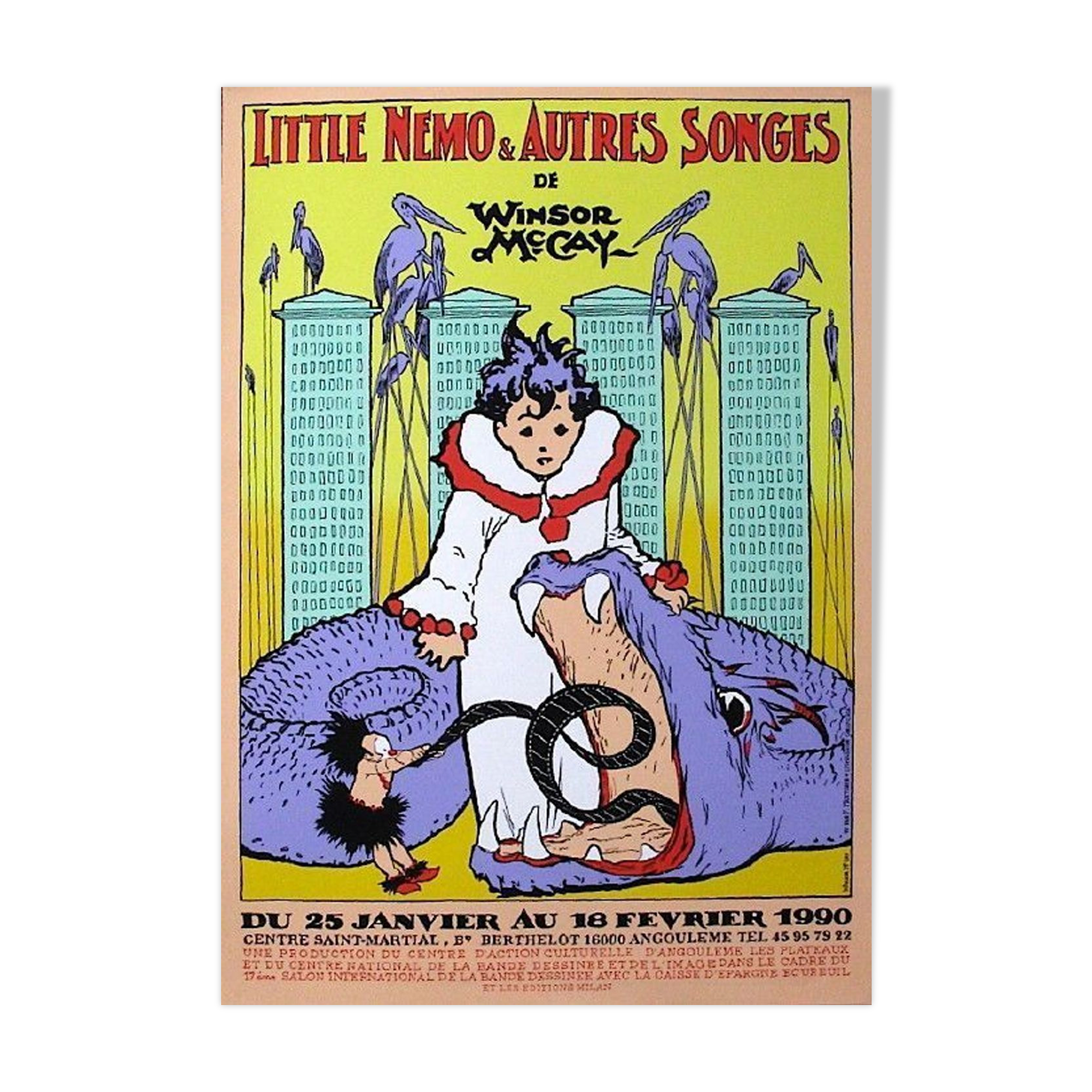 Winsor McCay 1990 poster