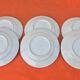 6 antique porcelain soup plates P.N France
