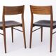 4 chaises vintage de Georg Leowald pour Wilkhahn, Allemagne, années 1960, teck