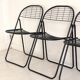 Set of 4 design chairs by Niels Gammelgaard for Ikea, vintage 1980s.