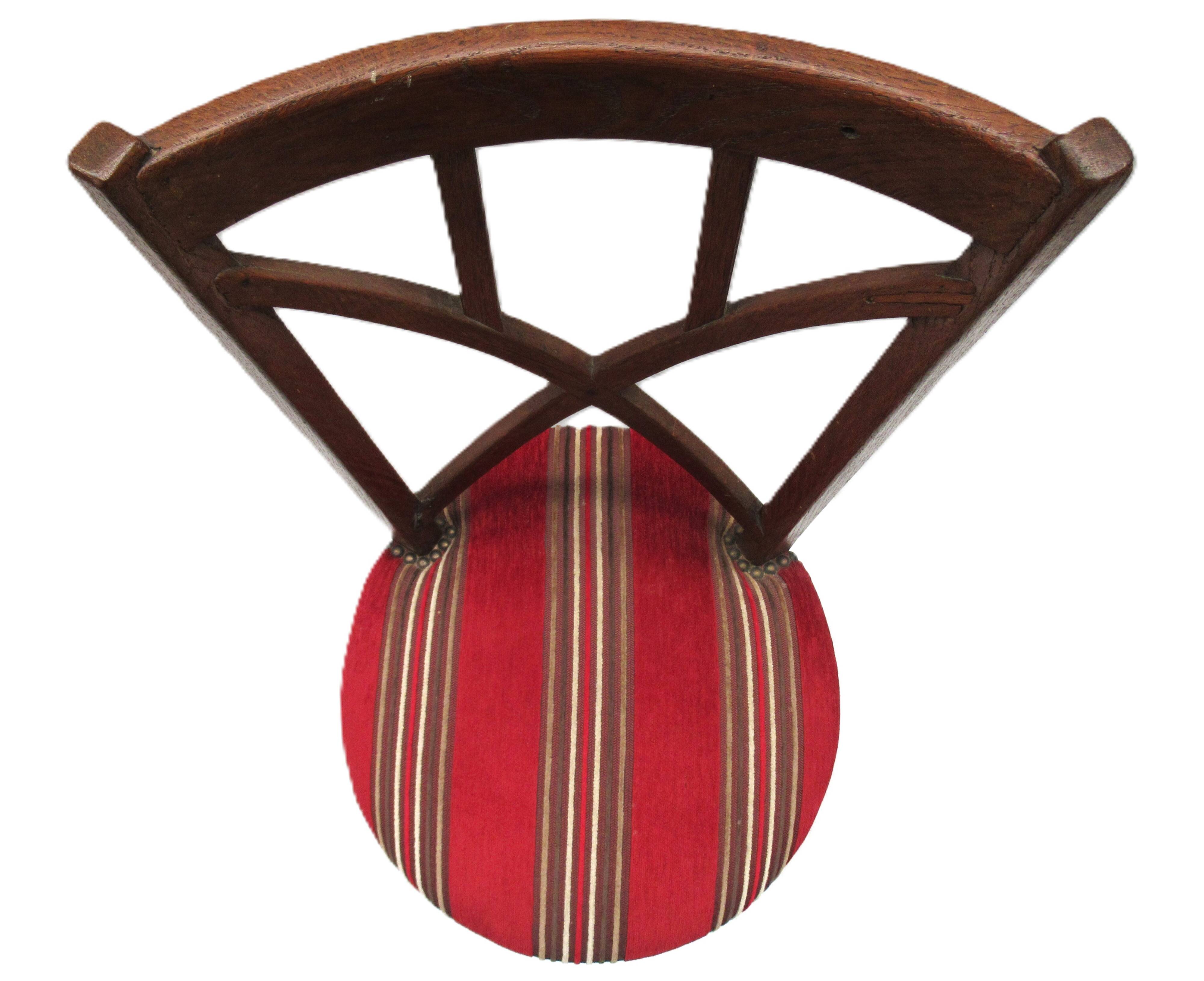 Chaise, chef-d’œuvre de maîtrise d’un compagnon charpentier, fin du XIX