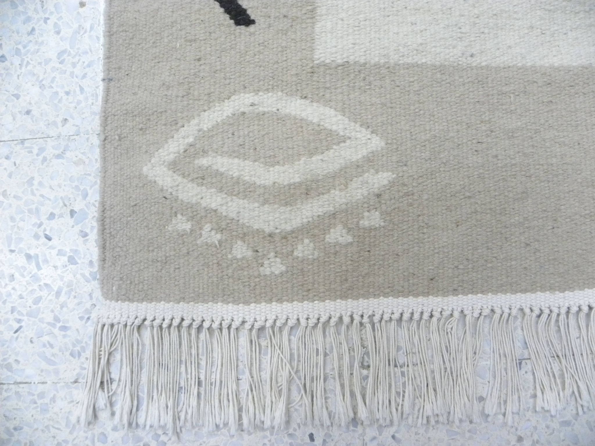 Bohème Berber Rug, Hand-Knotted Ethnic Rug, Living Room Bedroom Rug