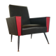 Leatherette armchair 50s 60s
