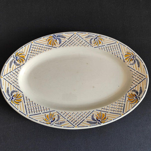 Oval dish Sarreguemines