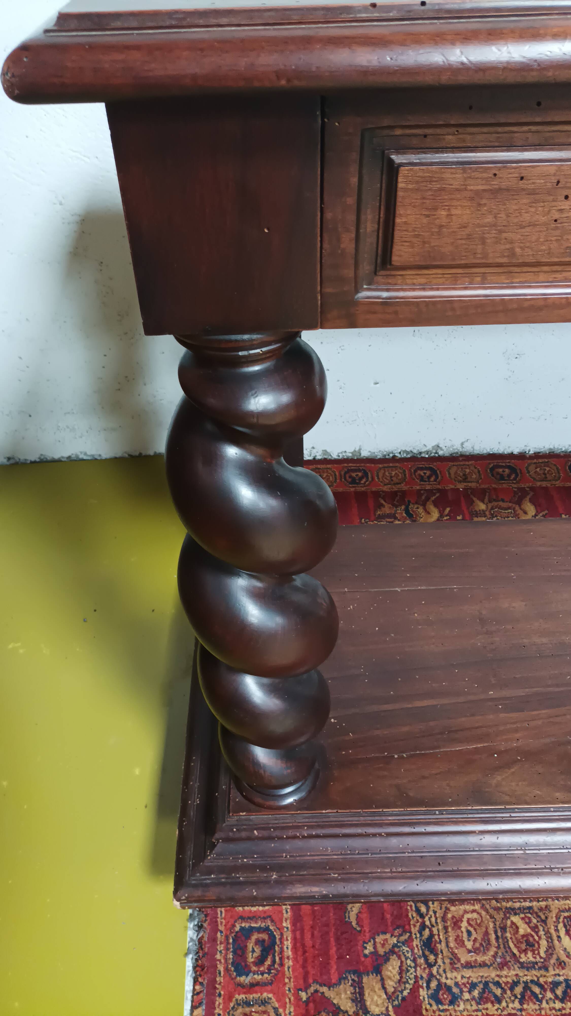 Louis XIII console in walnut