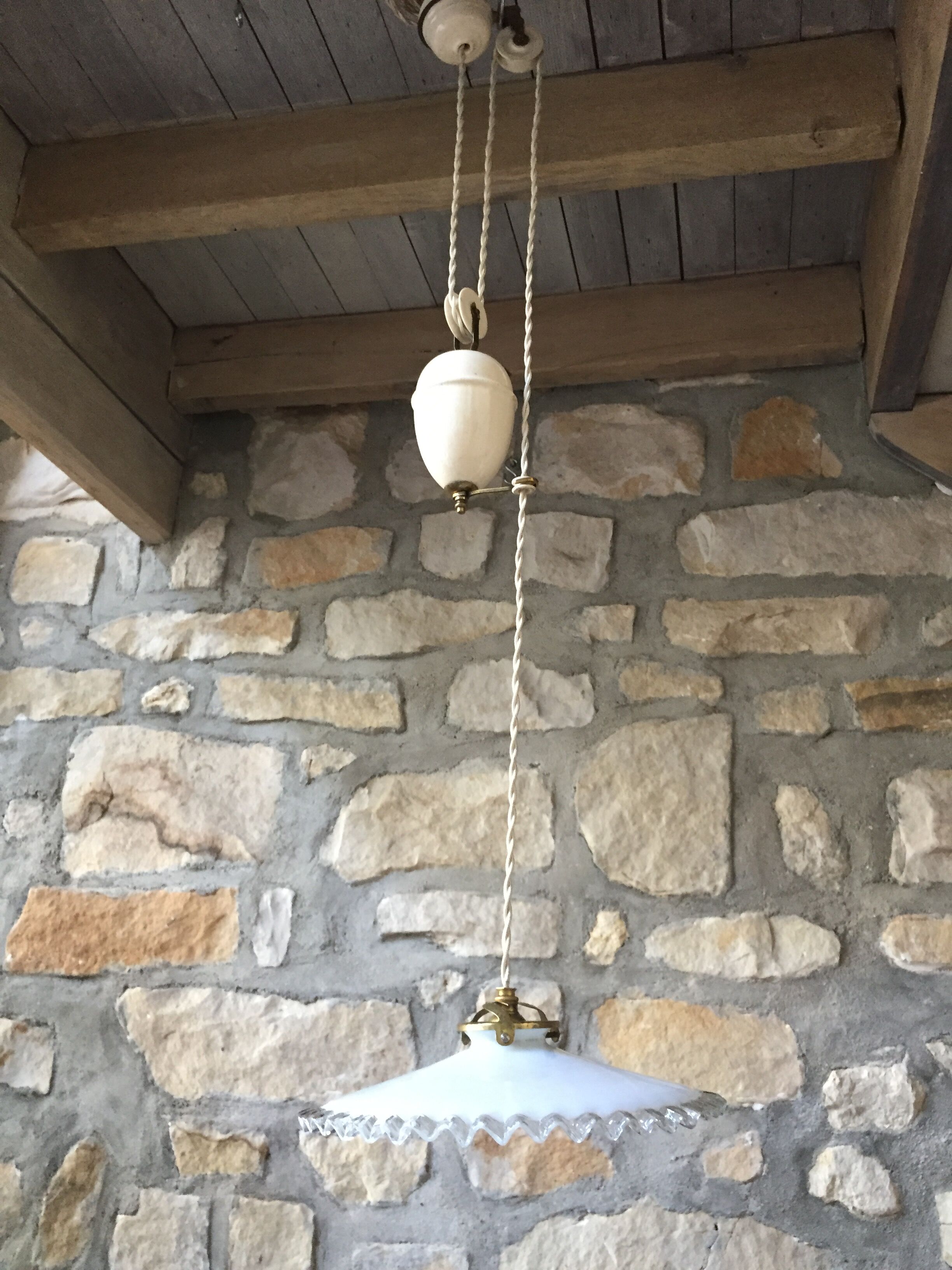 Old hanging lamp
