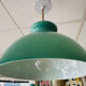 Opaline vintage green water suspension