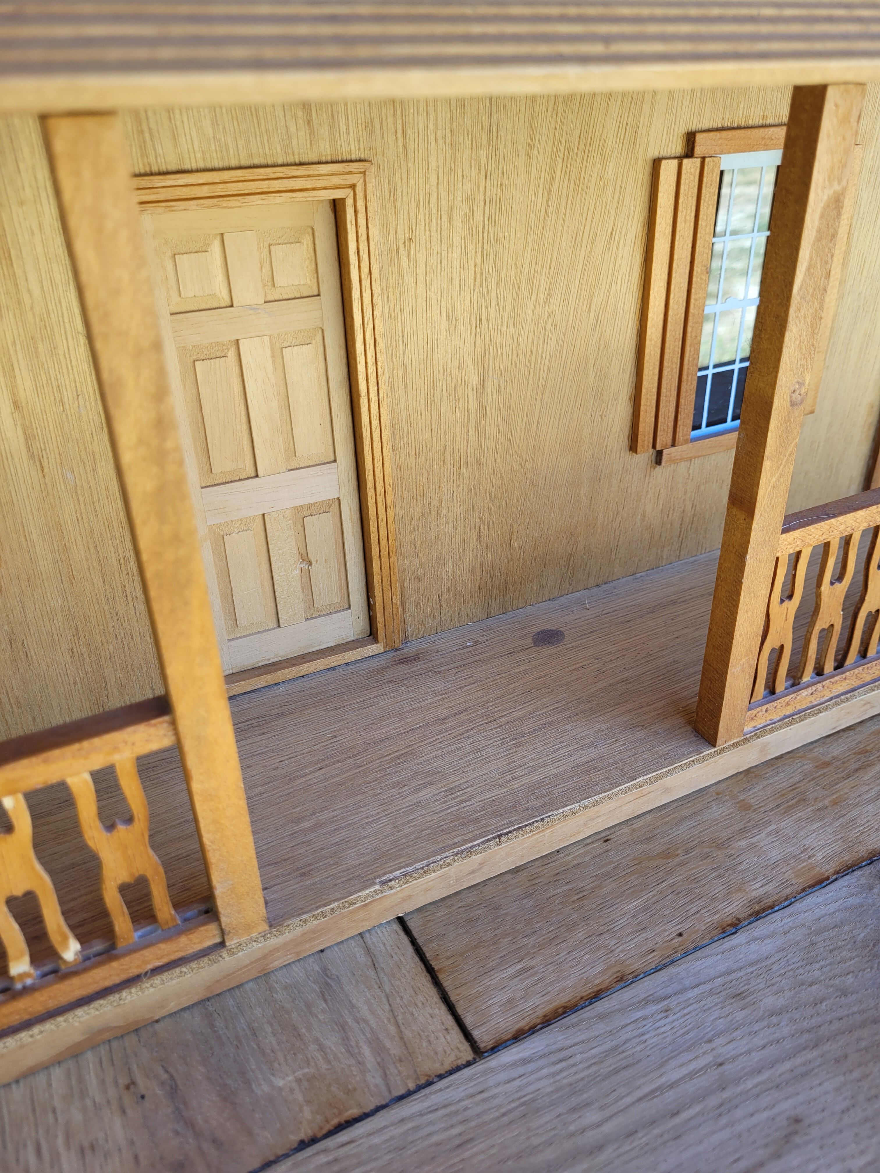 Artisanal cottage house for dolls