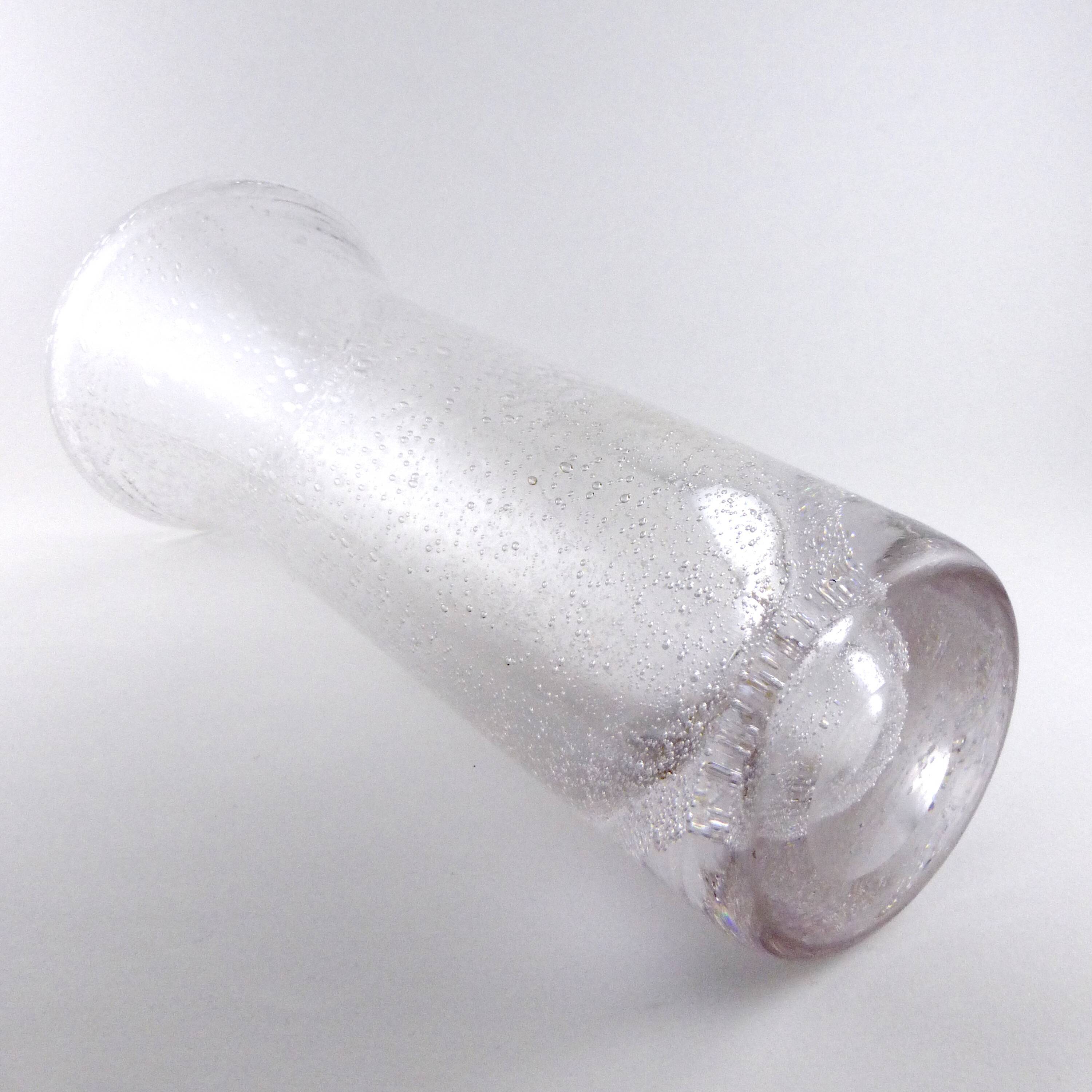 Bubble glass vase - around 1960