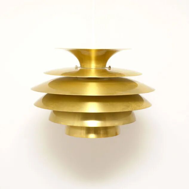 Golden lamp, 1970s Denmark