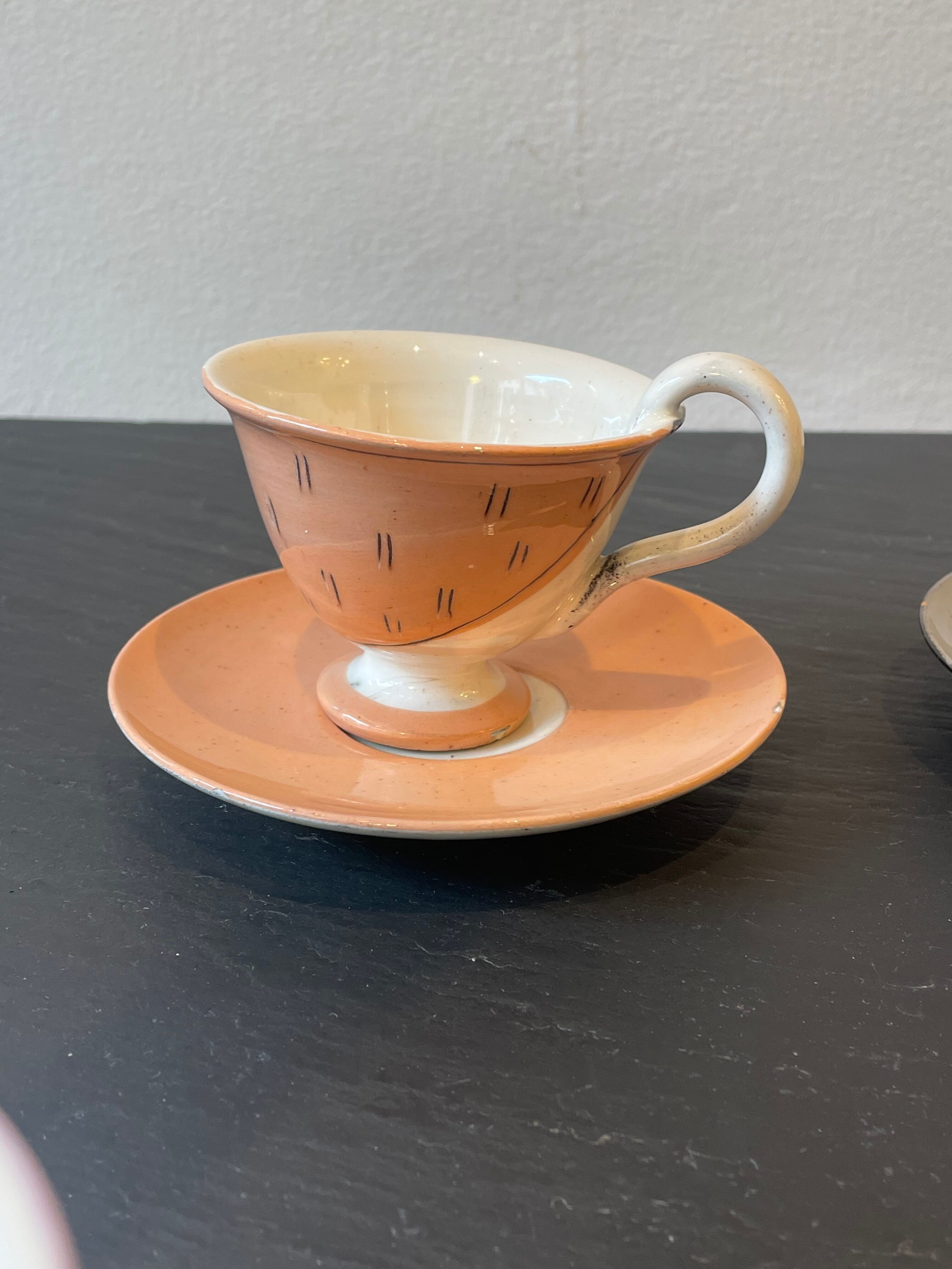 Set of 6 margrit Linck coffee cups