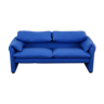 Maralunga sofa blue