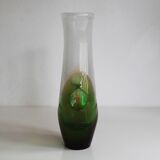 Vase en verre d'art des années 1970 par Frantisek Spinar - Modèle 7609/23