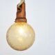 Vintage glass pendant light by Hustadt Leuchten, 1960s