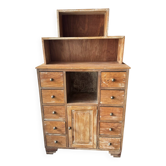 Buffet vintage style meuble de métier - atelier
