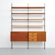 Teak shelving system by Pira, 1960s