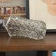 Molded glass vase