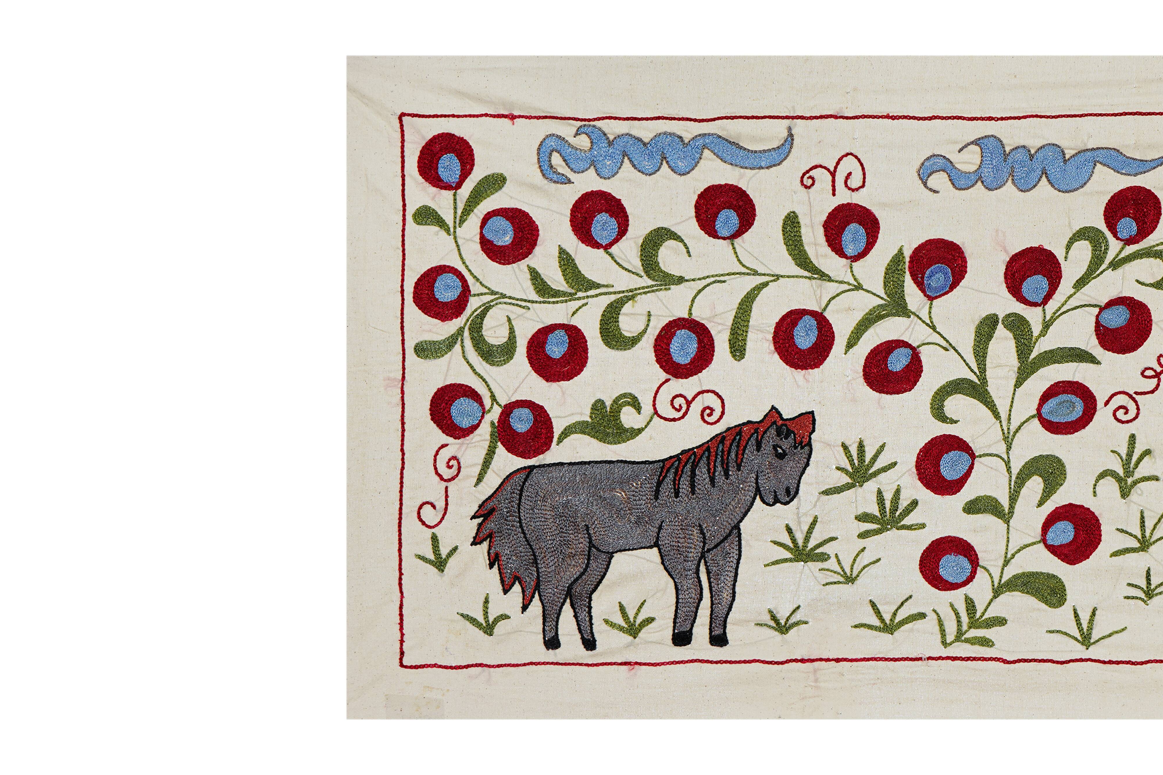 Hand-knotted rug, vintage Turkish rug 50x93 cm