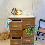 Vintage wooden workshop furniture