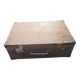 Old wooden suitcase