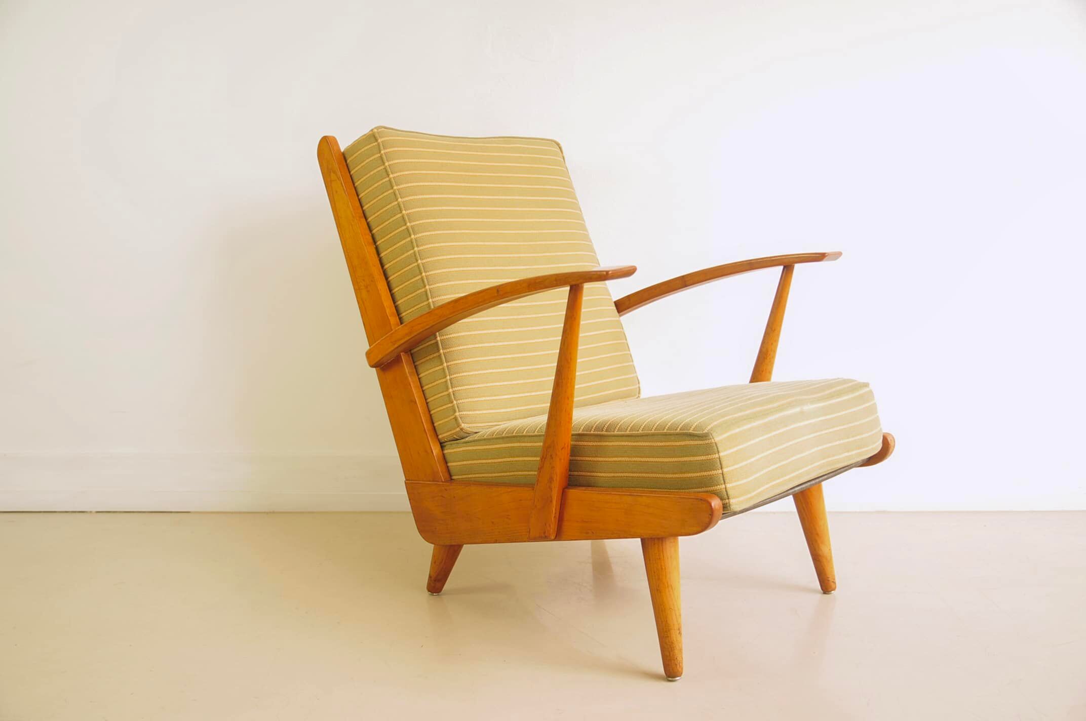 Fauteuil fumeur des années 1950