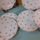 Dessert plates batch of 10 - porcelain from Limoges Salmon & cie