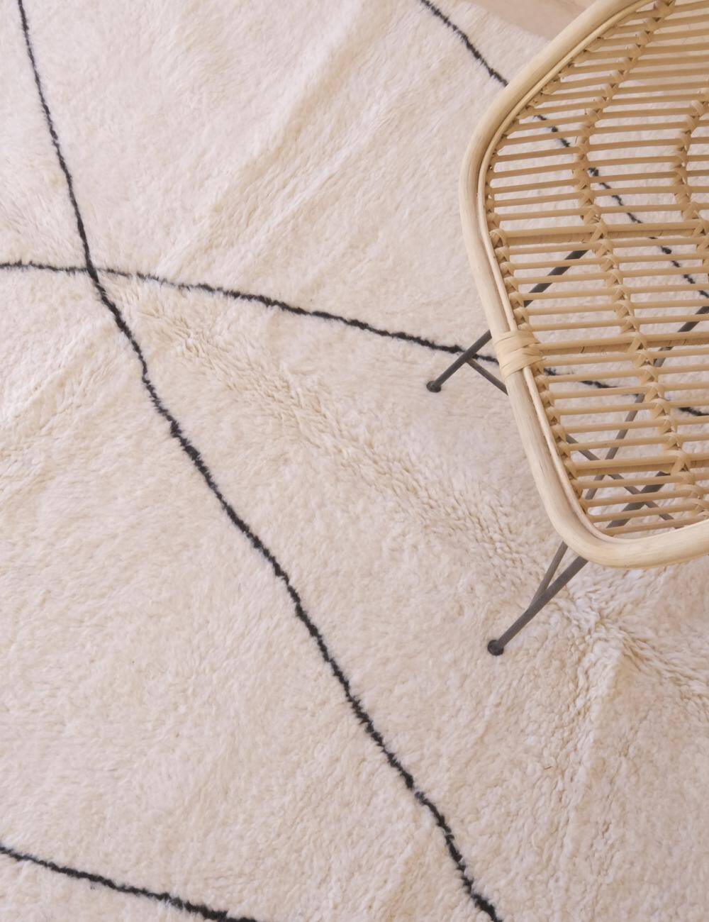 Tapis Lozenge Beni Ouarain - 300 x 200 cm