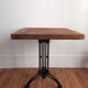 Square bistro table
