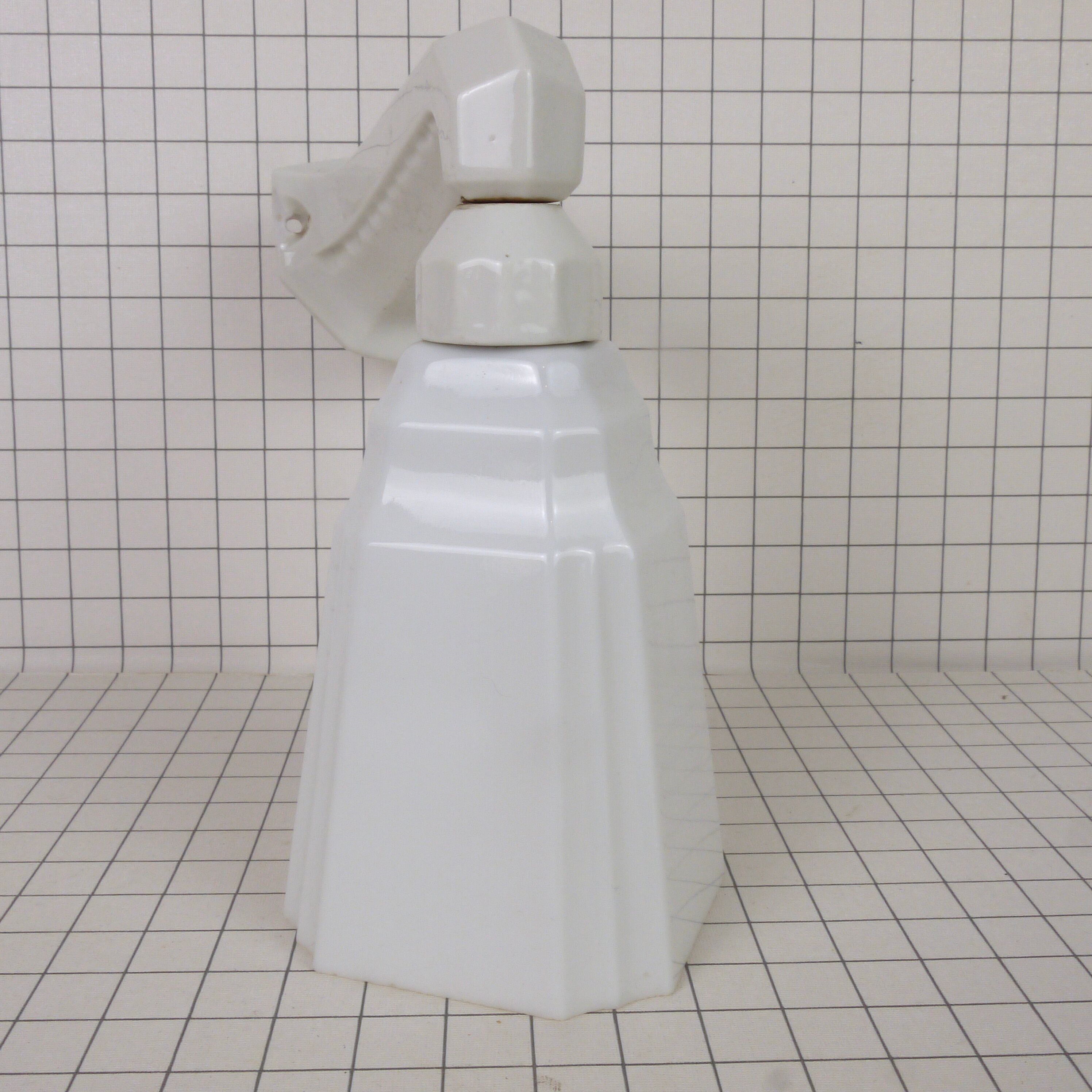 Art Deco porcelain & opaline sconce