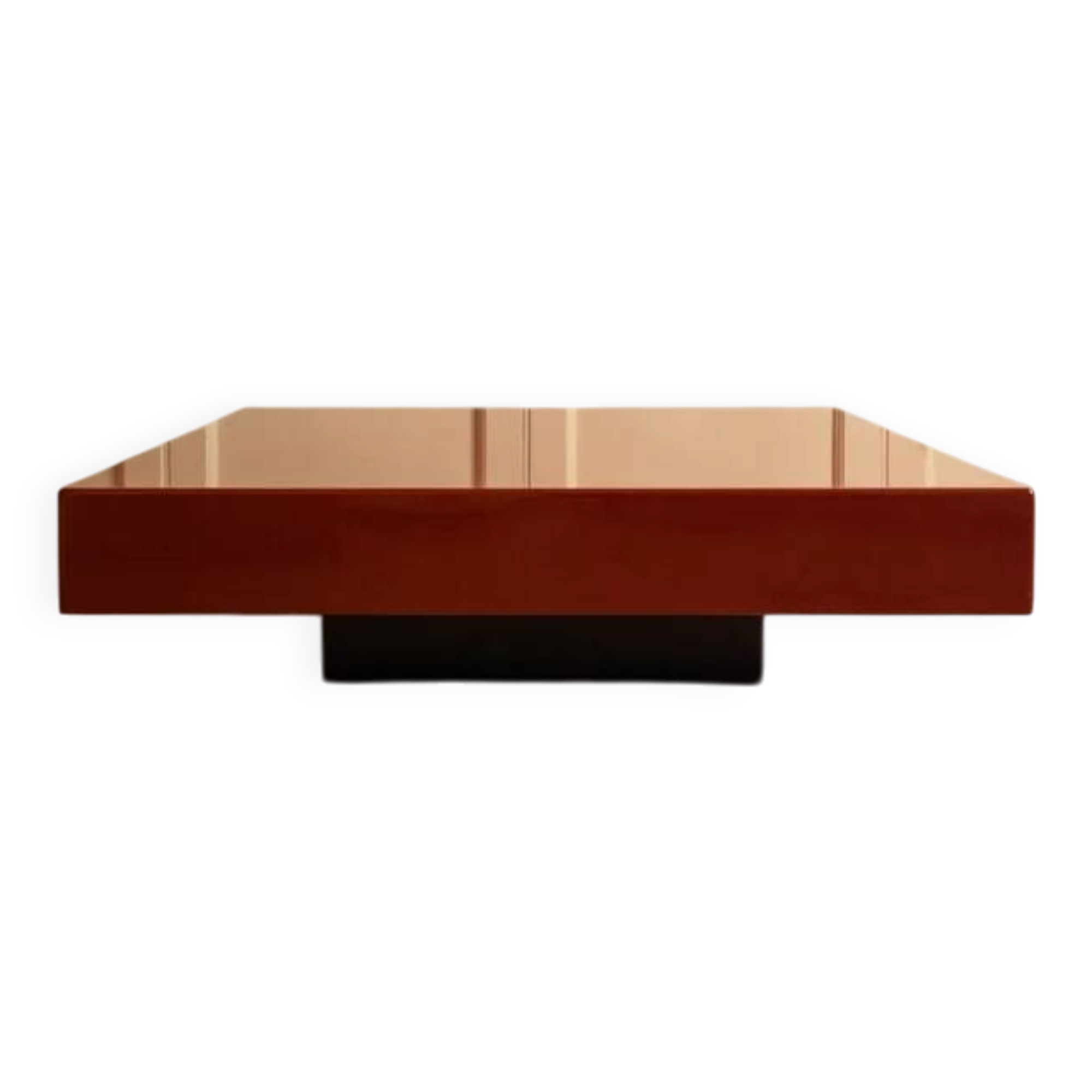 Table basse laquée - Italie 1970s